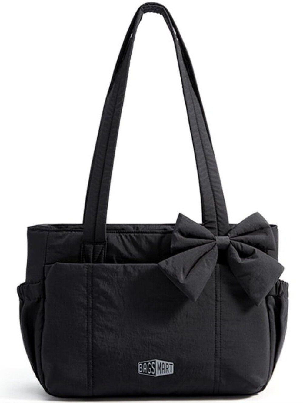 BAGSMART Crush Everyday Tote Bag for Women, Lightweight Tote Bag Casual Handbags